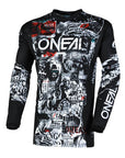 O'Neal ELEMENT Attack Jersey - Black/White