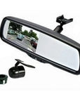 MONGOOSE 4.3" PEDESTAL MOUNT REPLACEMENT MIRROR + CAMERA