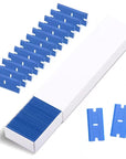 EDS AUTO PLASTIC DOUBLE EDGE RAZOR BLADE BOX OF 100