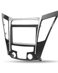 FITTING KIT HYUNDAI SONATA , I45 2010 - 2014 DOUBLE DIN (BLACK & SILVER) (MANUAL AIR CON)