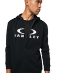 Bark FZ 2.0 Hoodie Black/White Oakley - front