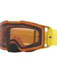 Front Line MX Goggle Moto Yellow w PRIZM Bronze Oa