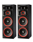 CERWIN VEGA XLS SERIES HOME AUDIO DUAL 15" 3-WAY FULL RANGE FLOOR SPEAKERS 600W MAX PAIR