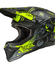 O'Neal 2026 Youth 1SRS VIBRANT Helmet - Black/Neon Yellow