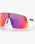 0OO9406-0637 Oakley Sutro Sunglasses Matte White Frame with PRIZM Road Lens