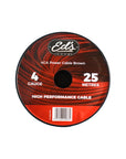EDS 4 GAUGE 21.2MM2 CCA POWER CABLE MATT FLEXIBLE FROSTED BROWN 25 METRES