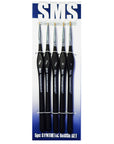 SCALE MODELLERS SUPPLY SYNTHETIC BRUSH SET 5PC