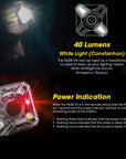 NITECORE NU05 V2 MINI USB HEADLAMP TORCH MATE