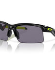 0OJ9013-0162 Oakley Capacitor Sunglasses, Polished Black Frame with PRIZM Grey Lens
