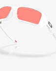 0OO9014-C960 Oakley Gascan Sunglasses Matte Clear frame with PRIZM Peach Lenses