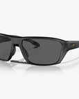 Split Shot Sunglasses - Matt Black with Prizm Black Polarized Lens
