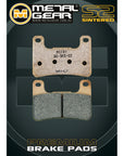 METAL GEAR BRAKE PADS SINTERED
