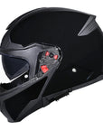 SMK Gullwing System Helmet - Gloss Black - GL200