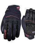 FIVE RS4 EVO Gloves Black/Fluro Red