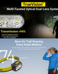NITECORE 800 LUMEN USB RECHARGEABLE LED HEADLAMP YELLOW