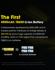 NITECORE 18650 RECHARGEABLE BATTERY 3.6V 10A 4000MAH