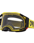 AirBrake MX Goggle Moto Yellow B1B w Clear Lens Oa