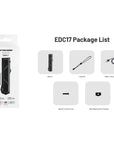 NITECORE EDC17 1500 LUMEN EDC FLASHLIGHT