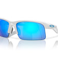 0OJ9013-0262 Oakley Capacitor Sunglasses, Polished White Frame with PRIZM Sapphire Lens