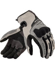 REV'IT! Cavern Gloves Light Grey-Black