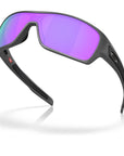 0OO9307-3132 Oakley Turbine Rotor Sunglasses Matte Steel Frame with PRIZM Violet Polarized Lens