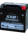 MOTORCYCLE AND POWERSPORTS BATTERY (YTX5L-BS) AGM 12V 6AH 195CCA BY SSB HIGH PERFORMANCE