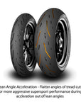 Continental SportAttack 5 - Lean Angle