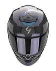 Scorpion EXO-R1 EVO CARBON AIR RALLY - Black/Chameleon