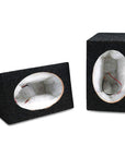 SPEAKER BOX 6" X 9" BLACK CARPET SMALL (PAIR)