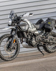 ROYAL ENFIELD Himalayan fitted with the Kreiga OS-BASE / OS-Adventure Packs
