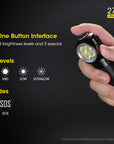 NITECORE L-SHAPED HEADLAMP TORCH