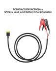 BLUETTI 12V/24V LEAD ACID TO XT90 BATTERY CHARGING CABLE FOR AC200MAX
