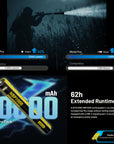 NITECORE MH40 PRO 3500 LUMEN UHI BRIGHT LONG RANGE HUNTING TORCH