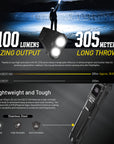 NITECORE EDC27 UHI 3100 LUMEN EDC FLASHLIGHT