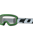Buzz MX Goggle Green with Clear Lens