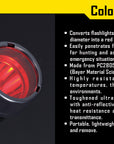 NITECOTE RED FILTER FOR 25.4MM TORCH