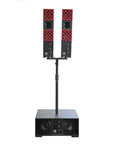 DILLINGER LABS DFA + DFB SPEAKER PAIR & SINGLE SUBWOOFER BATTERY POWERED WIRELESS PRO AUDIO KIT