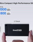 RENICE X5G LIVESSD USB 3.2 PORTABLE SSD R2000MB/S W1800MB/S 1TB