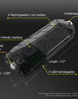 NITECORE TUBE V2 LED KEY CHAIN TORCH BLACK