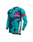 THOR MX YOUTH LAUNCHMODE BLEACH WHITE/AQUA