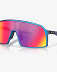 0OO9406-C137 Oakley Sutro Sunglasses Matte Cyan/Blue Colorshift Frame with PRIZM Road Lens