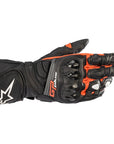 GP Plus R V2 Gloves Black/Red