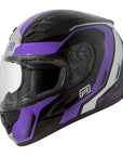 RJAYS GRID Helmet - Gloss Blk/Purple