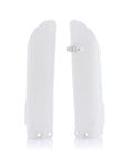 Lower Fork Covers - KTM85 2018-25 MC85 21-25 TC85 18-25 2020 White Acerbis