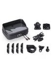SW MOTECH UNIVERSAL GPS MOUNT KIT WITH NAVI CASE 2 SOCKET ARM FOR HANDLEBAR/MIRROR THREAD