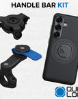 Samsung Galaxy S25 Handlebar Mount Kit Quad Lock