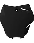 NUMBER PLATE RTECH BLACK GAS GAS EX250 EX250F EX300 EX350F EX450F MC125 MC250 MC250F MC350F MC450F