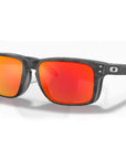 0OO9417-2959 Oakley Holbrook XL Sunglasses Matte Black Camo Frame with PRIZM Ruby Lens