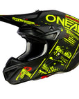 O'Neal 5SRS ATTACK Helmet - Black/Neon