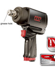 M7 AIR IMPACT WRENCH 3/4" DRIVE EZ GREASE PISTOL STYLE 1200FT